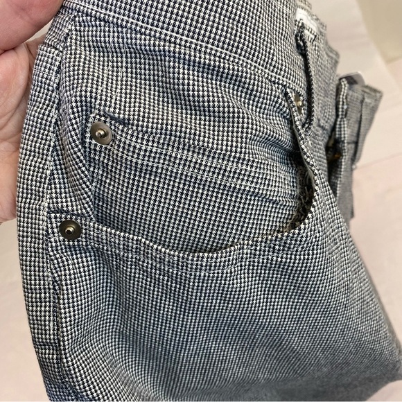 French Dressing Jeanswear Paris Black White Houndstooth Pants Women’s - Picture 6 of 9